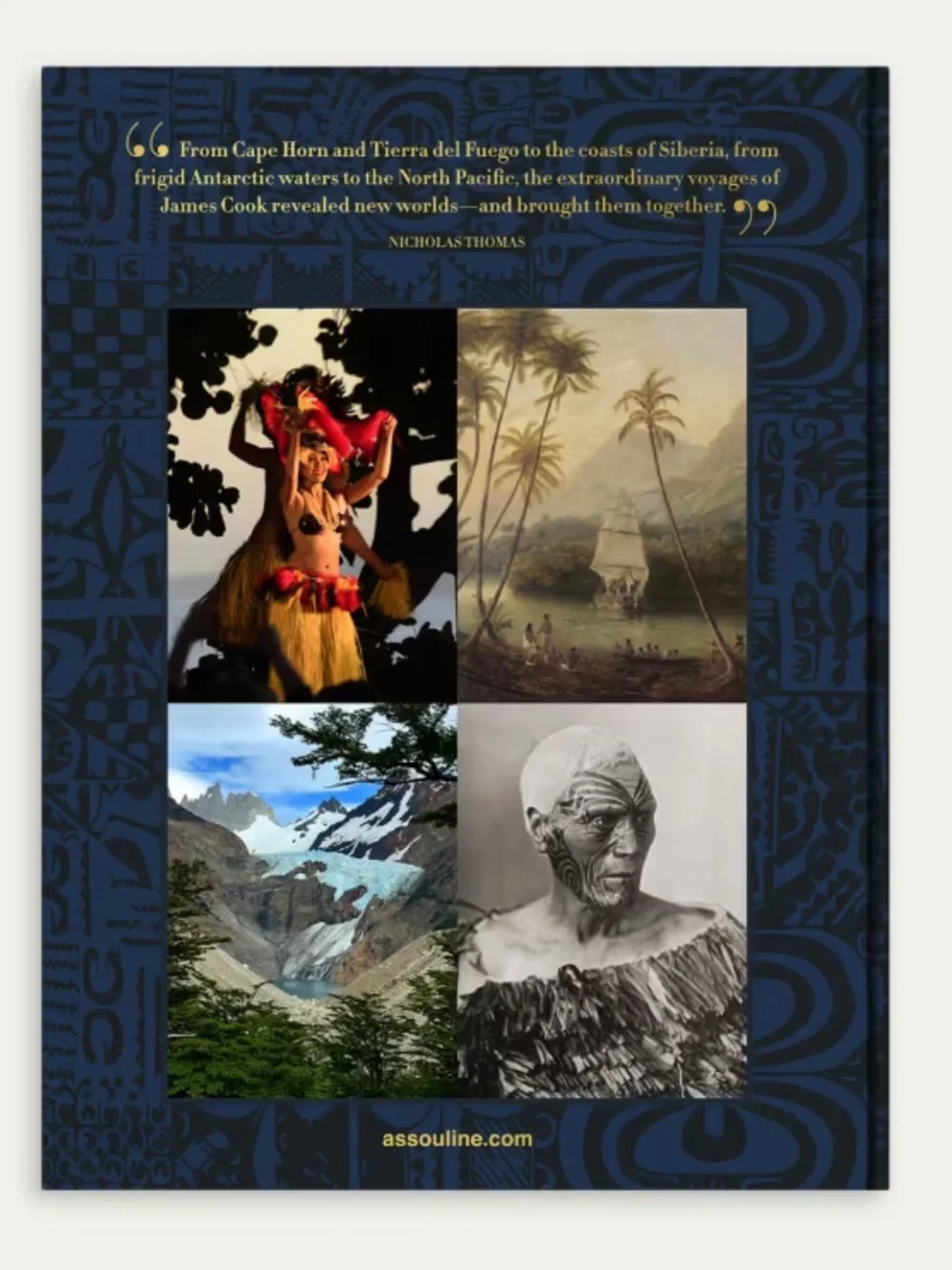 PACIFIC ISLANDS: JAMES COOK VOYAGES coffee table book.